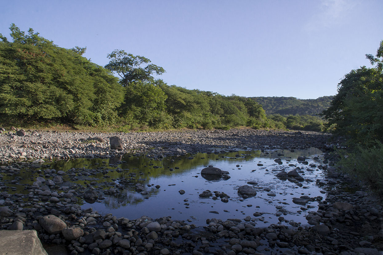En San francisco Libre la mayoría de ríos se mantienen secos. Margarita Montealegre
