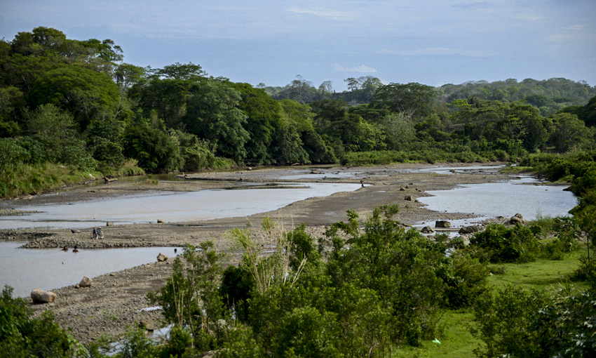 El río Barraca, en una foto publicada por la Universidad de Costa Rica